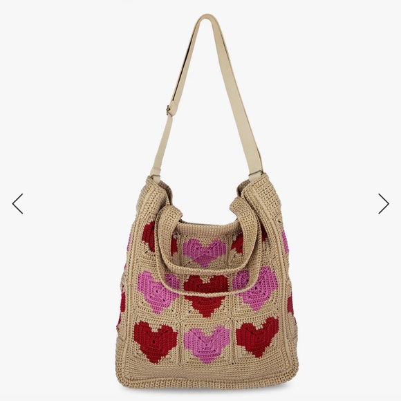 The Sak Handbags - NWOT The Sak Lanie Market Tote Bamboo Heart